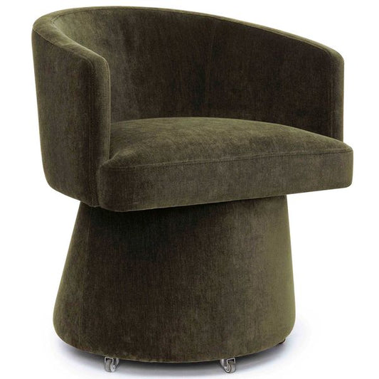 Rolling Biurko Krzeslo, Olive Green