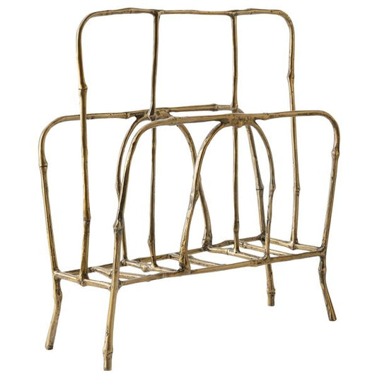 Magazine Rack, Gold Leaf