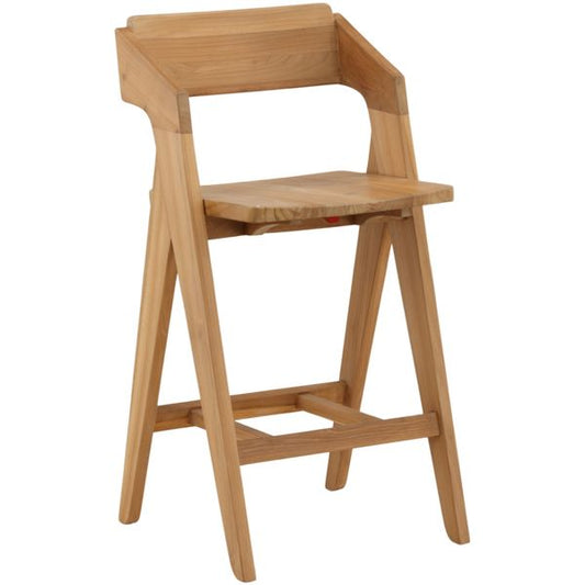 Outdoor Barstool, Natural