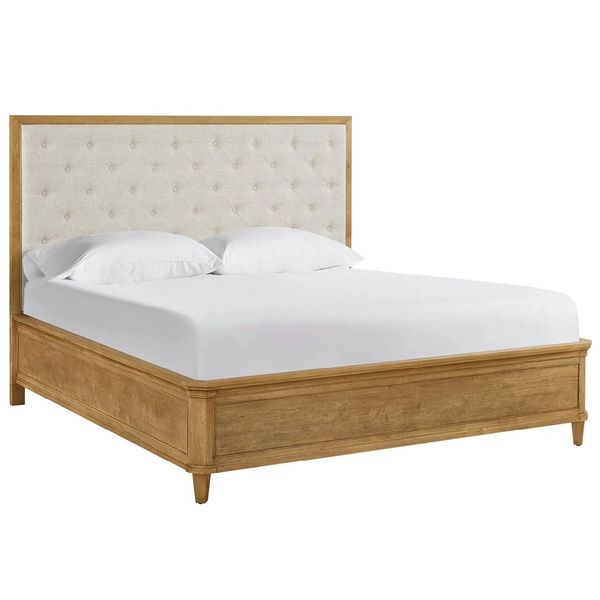 Brindle Upholstered lozko, Bilma Natural